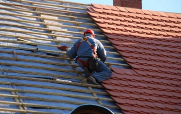 roof tiles Muchelney Ham, Somerset